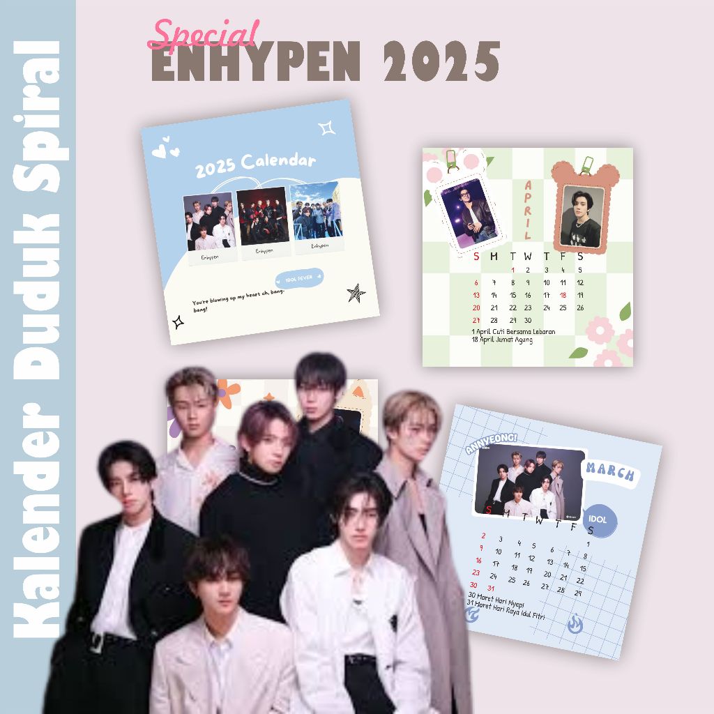 Jual RuangKreativ Kalender Meja Estetik 2024 - 2025 Murah - Mini ...