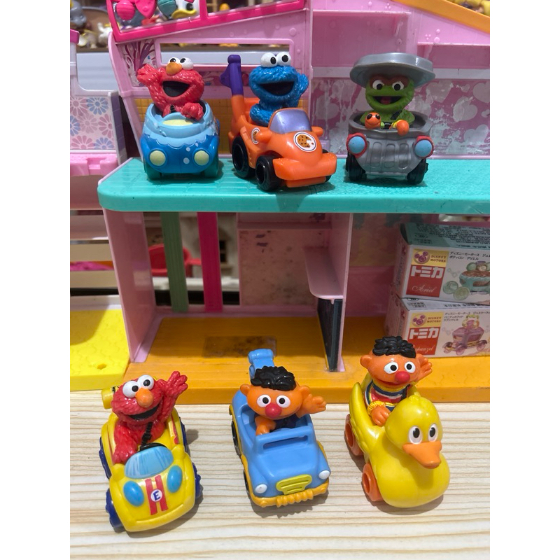 Jual Sesame Street Ernie elmo Cookie monster Playskool Racer original ...
