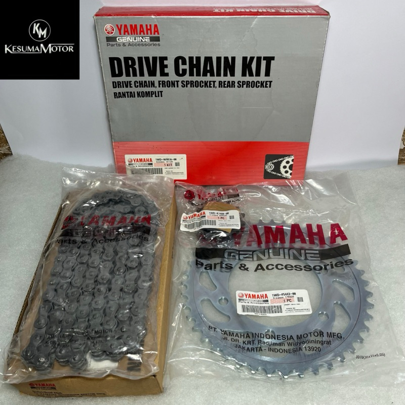 Jual GIR GEAR PAKET SET + RANTAI 1WD, R25 R 25 MT25 MT 25 ASLI ORIGINAL ...