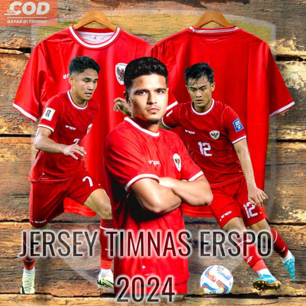 Jual Jersey Timnas Erspo 2024 Fullprinting Dan GO Logo Timbul | Shopee ...