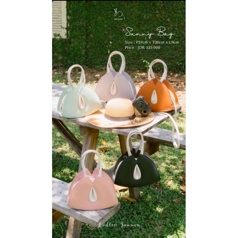 Jual vallice sunny bag warna brown | Shopee Indonesia