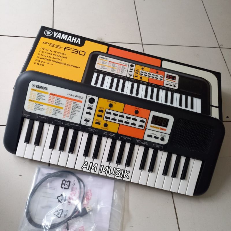 Jual KEYBOARD MINI YAMAHA PSS F30 KEYBOARD PORTABLE F 30 | Shopee Indonesia