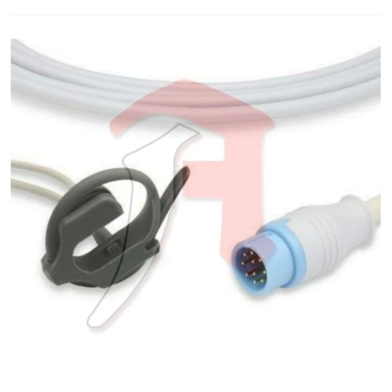 Jual SpO2 Cable / Kabel SpO2 Infinium Omni III 10 Pin | Shopee Indonesia