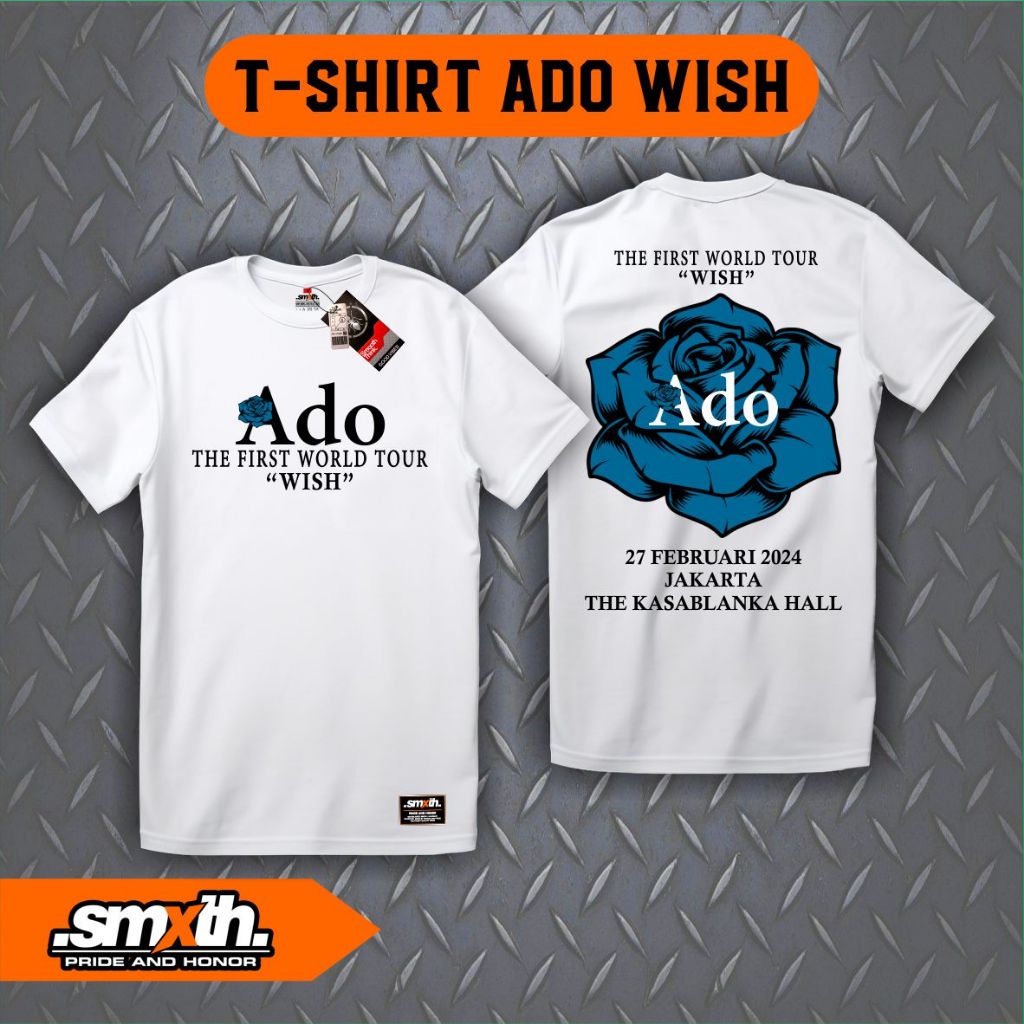 Jual T-Shirt Ado Wish - Kaos Ado The First World Tour Wish - Kaos
