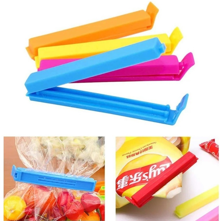 Jual Klip Penjepit Snack Makanan Food Clip Sealer Segel Jepit Ringan ...