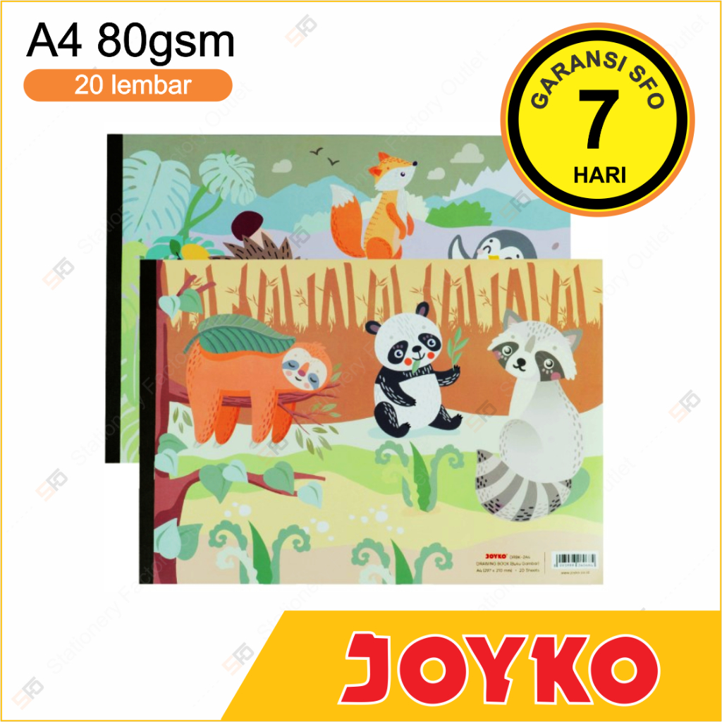 Jual Buku Gambar A4 Joyko DBRK-2A4 - Drawing Book isi 20 Lembar | Shopee  Indonesia