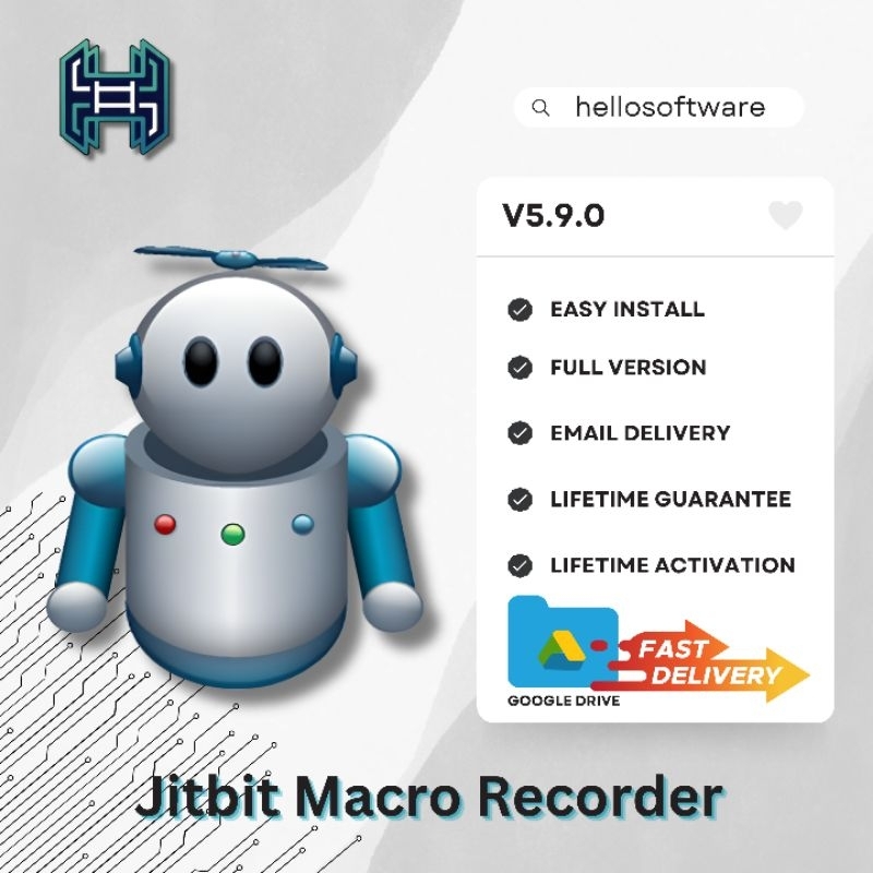 Jual Jitbit Macro Recorder 5.9.0 Full Version (Versi Terbaru) Shopee