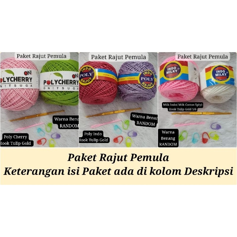 Jual Paket Rajut Pemula | Shopee Indonesia