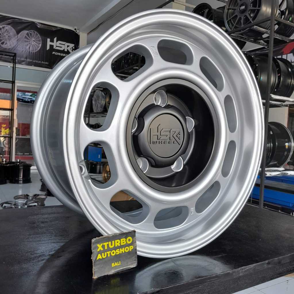 Jual Original Velg HSR KLG Ring 15 Hole 5X139.7 Cocok Untuk Mobil Jimny ...
