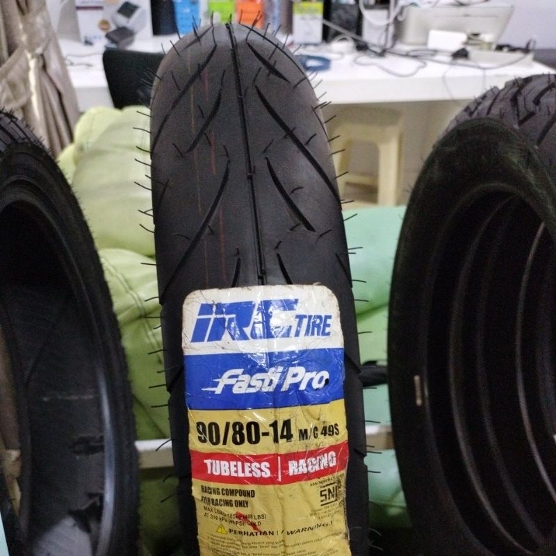 Jual Ban Motor Matic IRC FASTI PRO Soft Compound 90 80 Ring 14 Tubeless ...