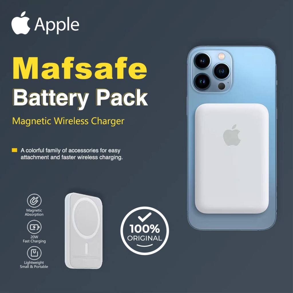 Jual Original Magsafe Powerbank 5000mah Magnetic 20W Fast Charging Mini ...