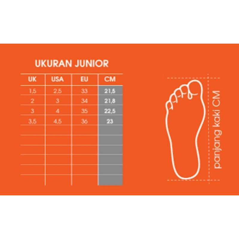 Jual ORTUSEIGHT FORTE CALIBUR FG JR (SIZE 33-36 | Shopee Indonesia