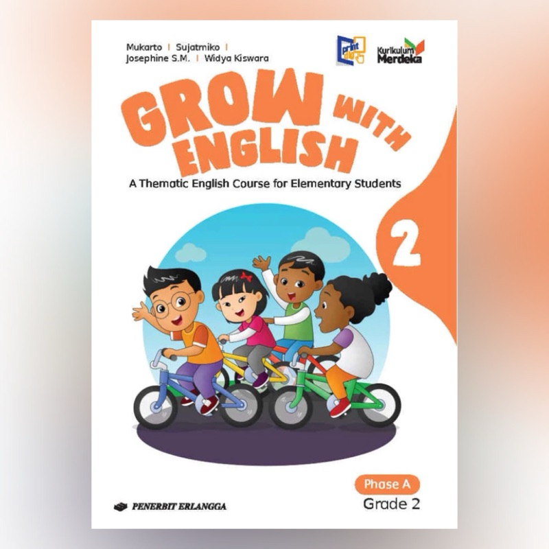 Jual BUKU GROW WITH ENGLISH SD/MI KELAS 1 2 3 4 5 6 KURIKULUM MERDEKA ...