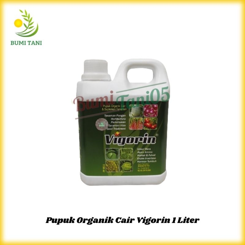 Jual Vigorin 1 Liter Pupuk Organik Cair dan Suplumen Tanaman | Shopee ...