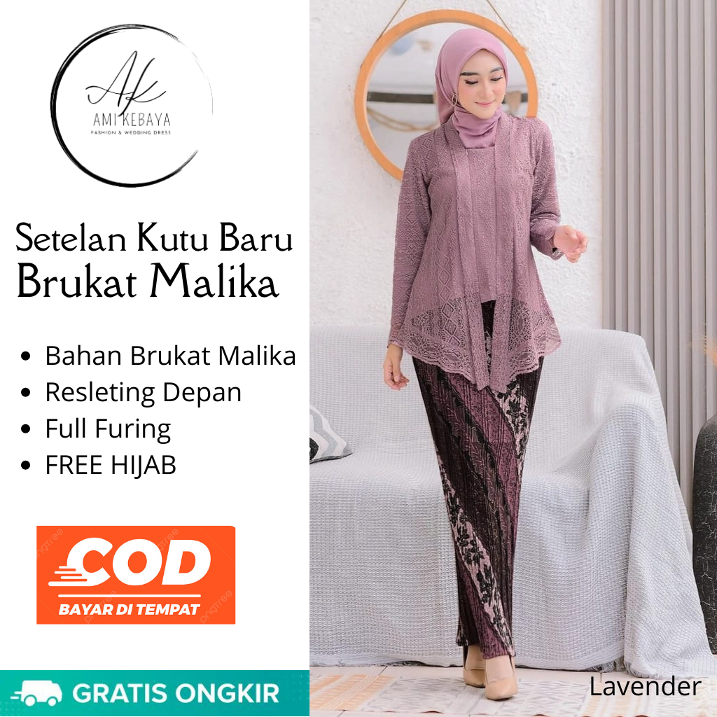 Baju brokat modern hijab hotsell