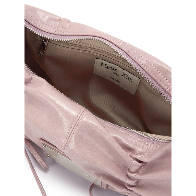 Jual [MATIN KIM] HALF SHIRRING RIBBON ROUND BAG | Shopee