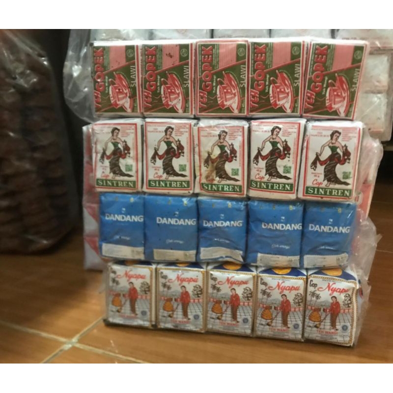 Jual Teh Racikan solo 4macam perSLOP | Shopee Indonesia