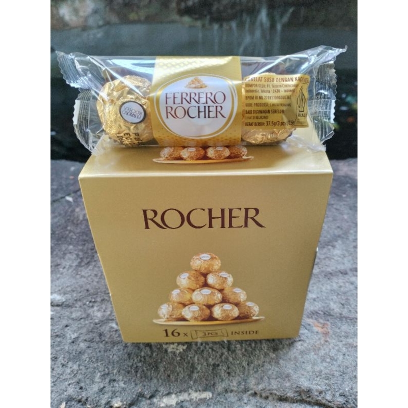 Jual Ferrero rocher 3 - T3 37.5gr Ed 06.2025 | Shopee Indonesia