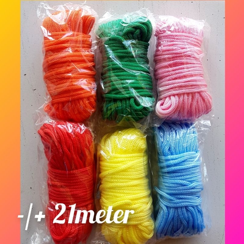Jual Tali KUR -/+ 21 Meter/Tali Meronce/Tali Peraga Menjahit/Benang ...