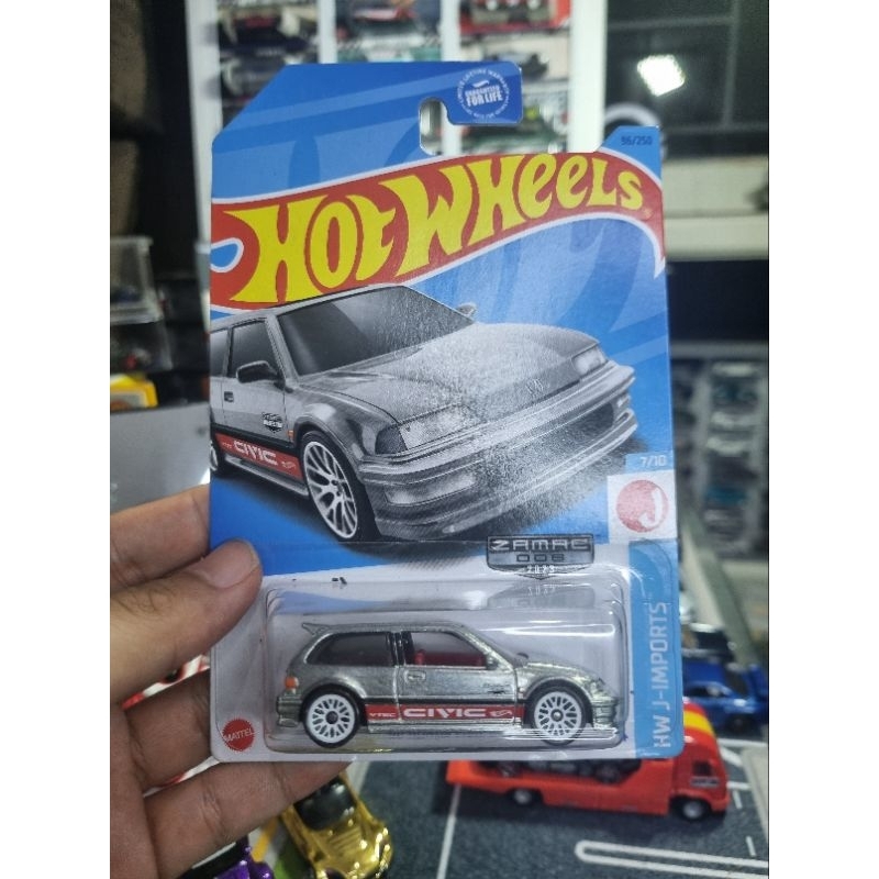 Jual HOT WHEELS HONDA CIVIC EF ZAMAC Shopee Indonesia