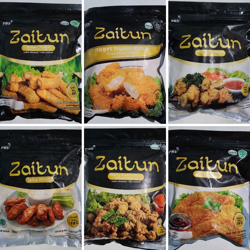 Jual Zaitun Chicken Nugget, Naget Keju, Karage, Spicy Wings, Pok Pok ...