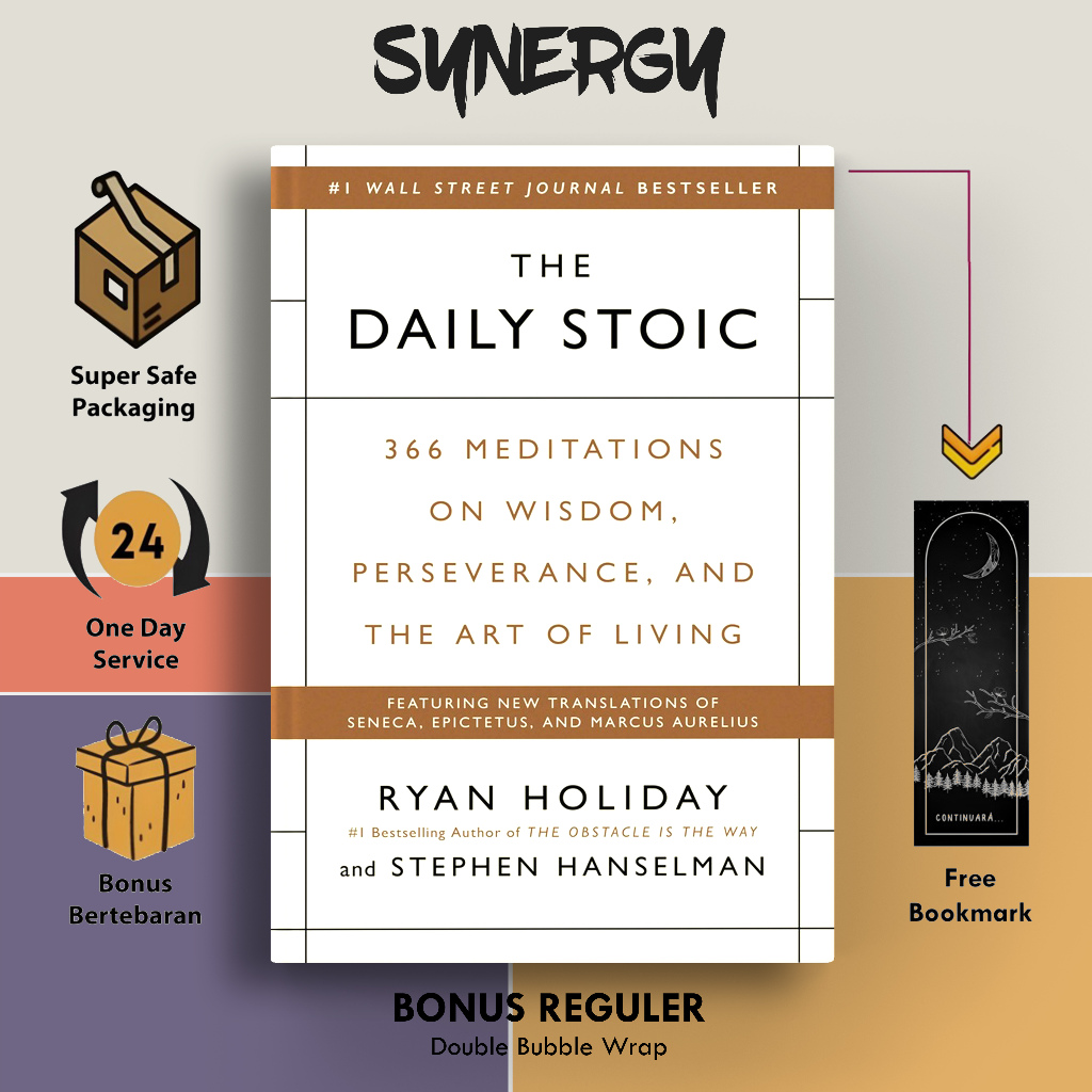 Jual The Daily Stoic by Ryan Holiday (English) | Shopee Indonesia
