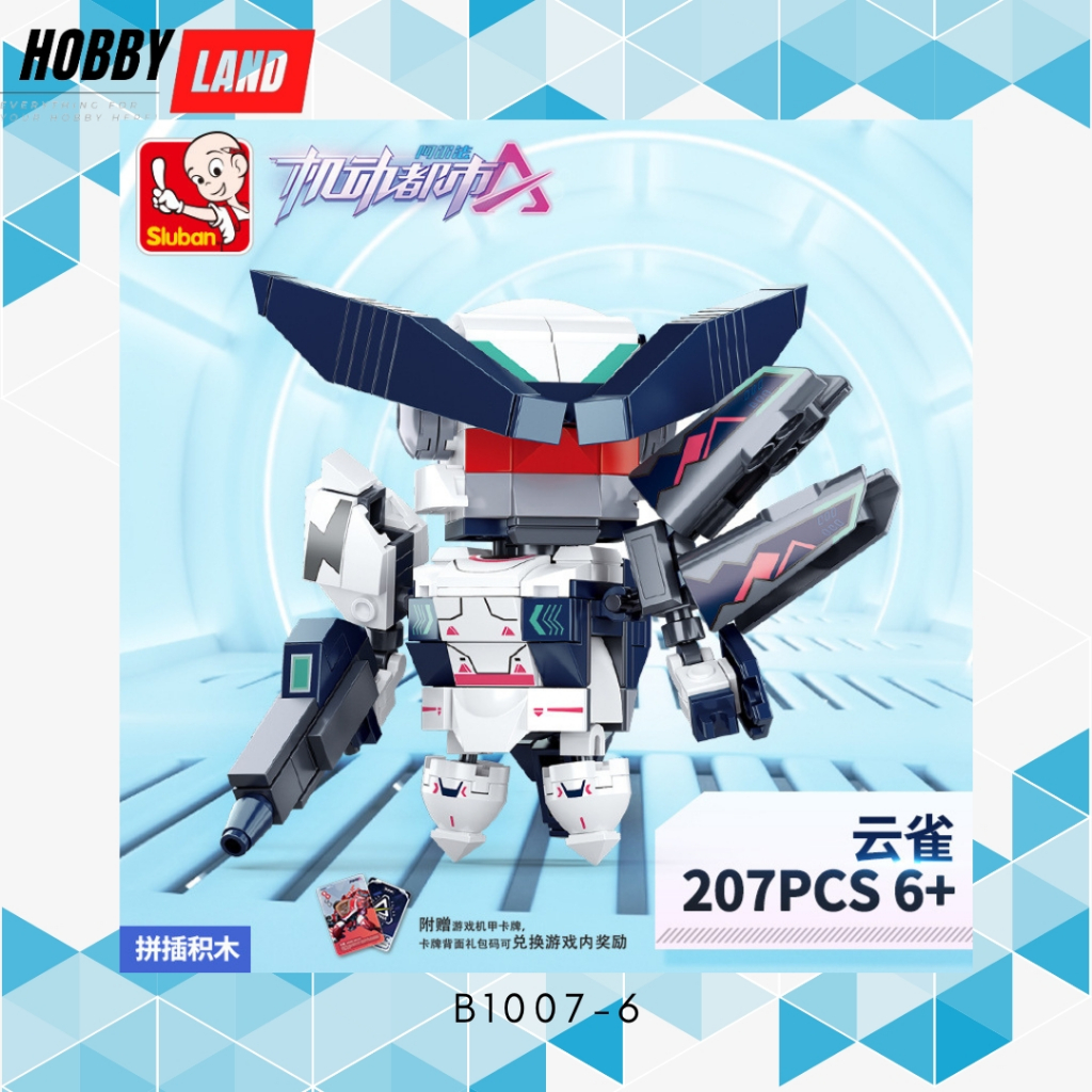 Jual Mainan Brick Sluban Robot Mecha Mini Chibi Series M38-B1007 ...