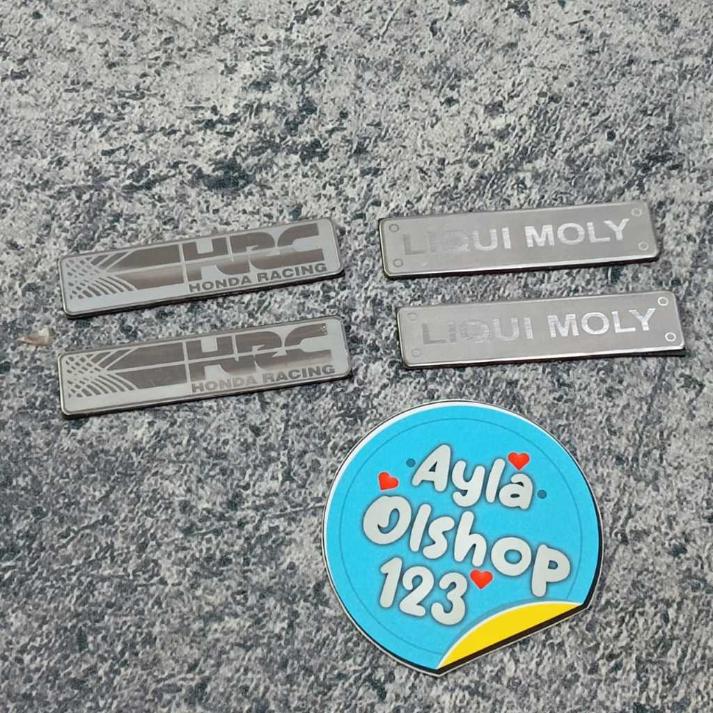 Jual Emblem cover filter matic honda / emblem filter stainles / emblem ...