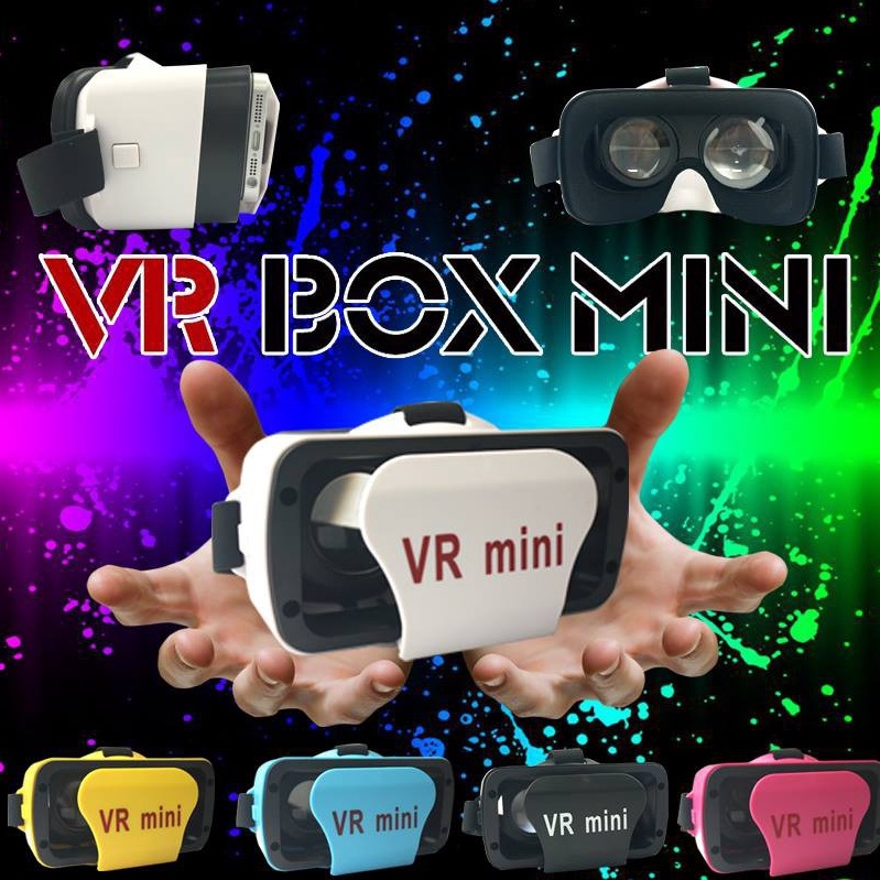 Jual Vrt VR MINI VIRTUAL REALITY GLASSES 3D MINI VR Box Mini Pasti ...