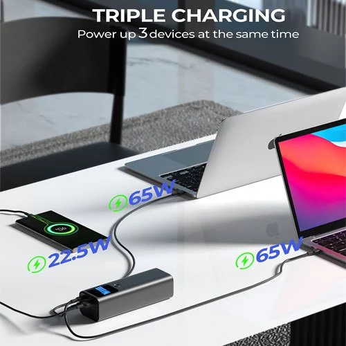AUKEY Powerbank 27600mah USB C 140W Fast Charging PD 3.1 PPS PB-Y45