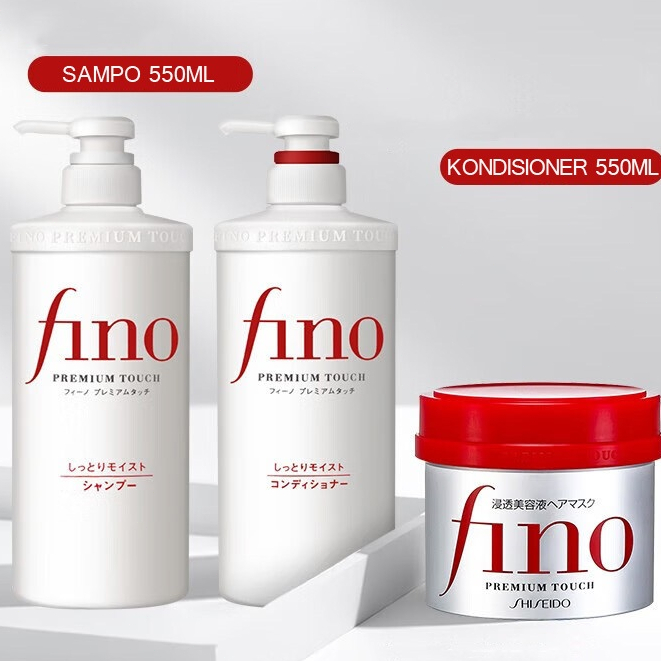Jual SHISEIDO FINO Hair Mask 230g /Shiseido Fino Premium Touch Hair ...
