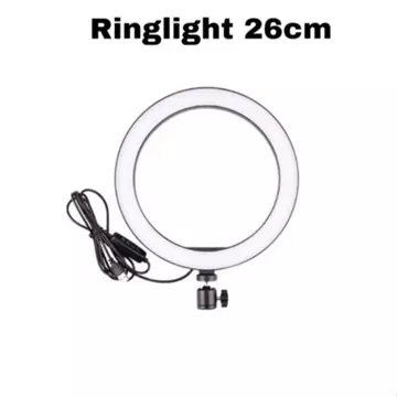 ✅ GARANSI✅ HOLO Ring Light 33cm Dan 26cm Light Stand Tripod 2M Selfie Vlogger Livestreamer SATU
