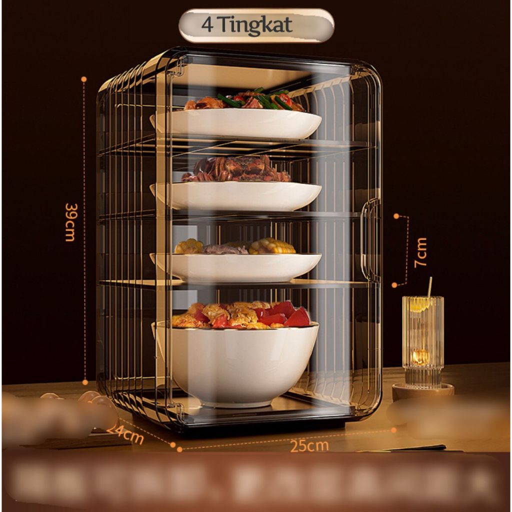 Jual Rak Makanan Bertingkat Serbaguna / Food Storage / Tudung Saji Rak