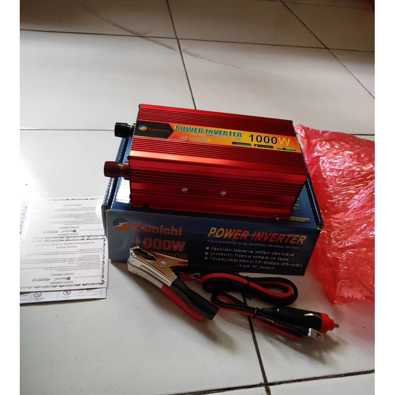 Jual power inverter 1000W plus charger aki NPI namichi | Shopee Indonesia