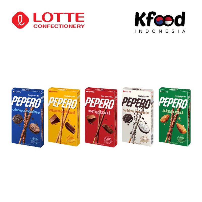 Jual TERMURAHH!! LOTTE PEPERO ALL VARIANT | Lotte Pepero White Cookie ...