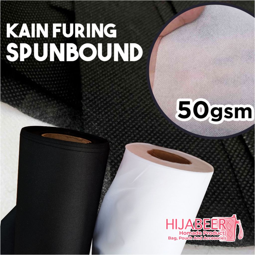 Jual Kain Furing Spunbond 50 gsm per Roll 100 meter | Shopee Indonesia