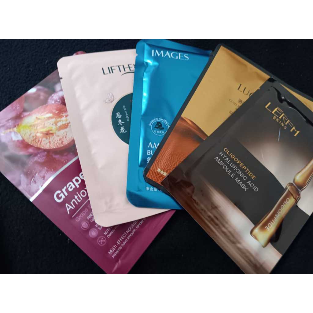 Jual SHEET MASK IMPORT 1 KG ISI RANDOM MASK | Shopee Indonesia