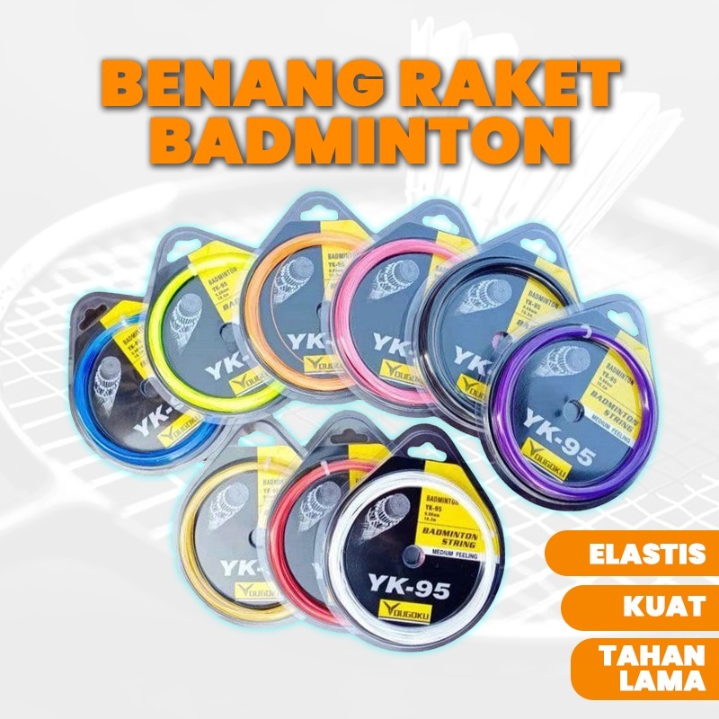 Jual Senar Raket Badminton Badminton YK-95 Tebal High Quality | Shopee ...