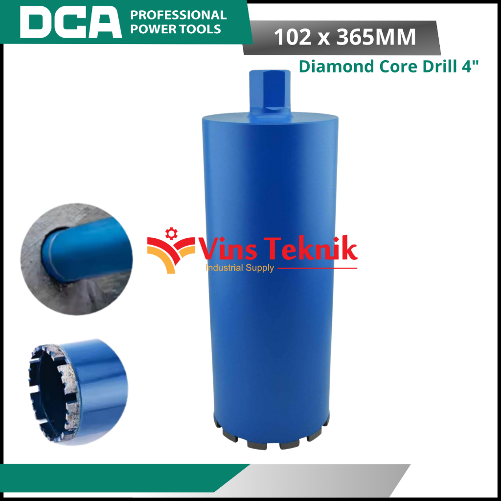 Jual Mata Koring Coring CORE DRILL 4 INCH DCA 102 X 365 MM Shopee