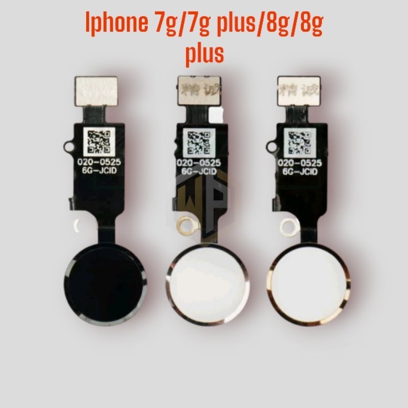 Jual FLEXY TOMBOL HOME FINGERPRINT IP 7G/7G PLUS/8G/8G PLUS | Shopee ...