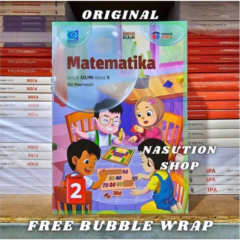 Jual Buku Matematika Kelas 1 2 3 4 5 6 SD/MI Grafindo Kurikulum Merdeka ...