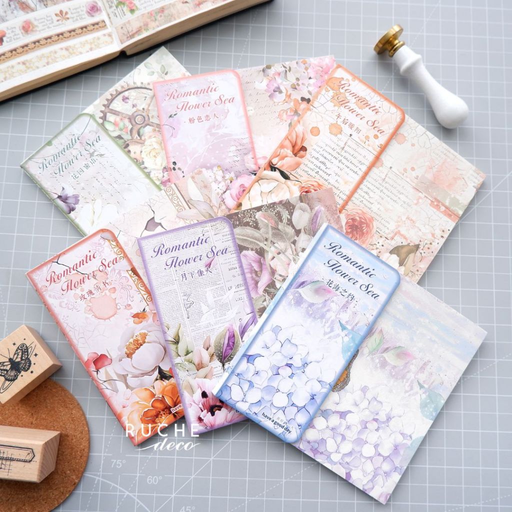 Jual RUCHE DECO - Deco Paper 14 Flower Sea / Aesthetics Decor Craft ...