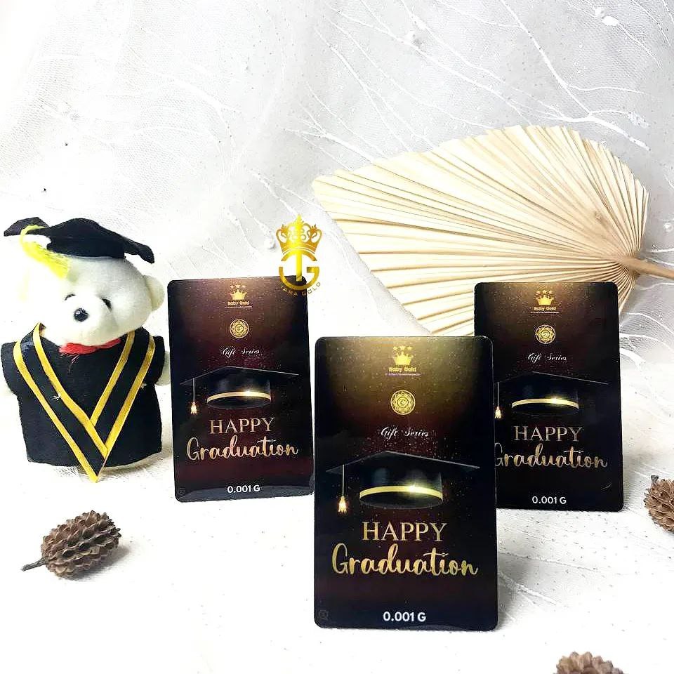 Jual BABY GOLD SOUVENIR WISUDA EMAS 24 KARAT GRADUATION SERIES KADO