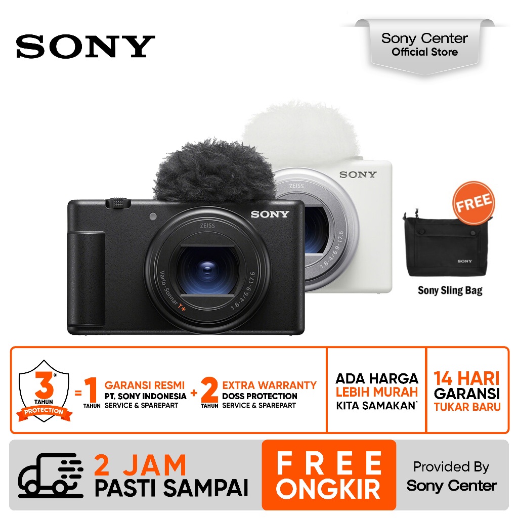 Jual Sony Zv1 Ii Sony Zv 1 Ii Sony Zv 1 M2 Digital Compact Camera 4k