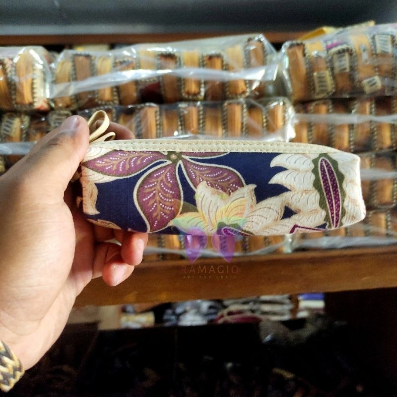 Jual TEMPAT PENSIL MOTIF BATIK WADAH PENSIL MOTIK BATIK TRADISIONAL ...