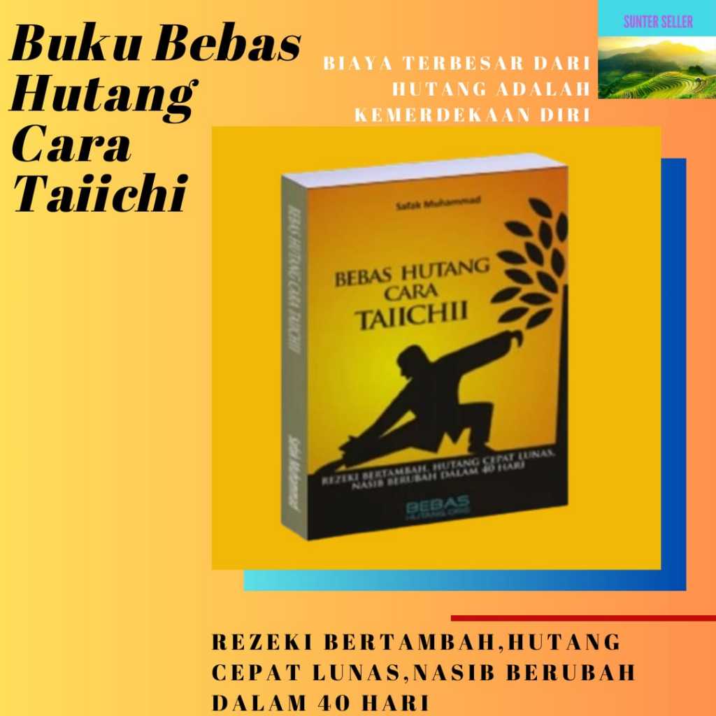 Jual Buku Bebas Hutang Cara Taiichii Rezeki Bertambah Hutang Cepat ...