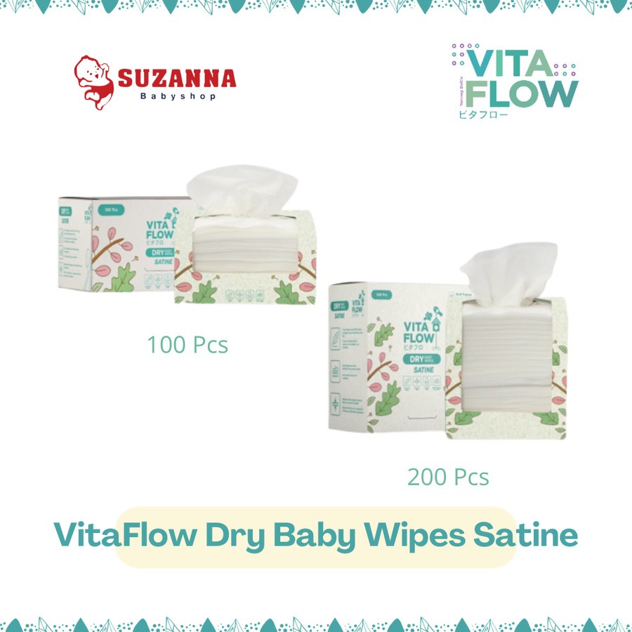 Jual VITAFLOW Dry Tissue Satine | Shopee Indonesia