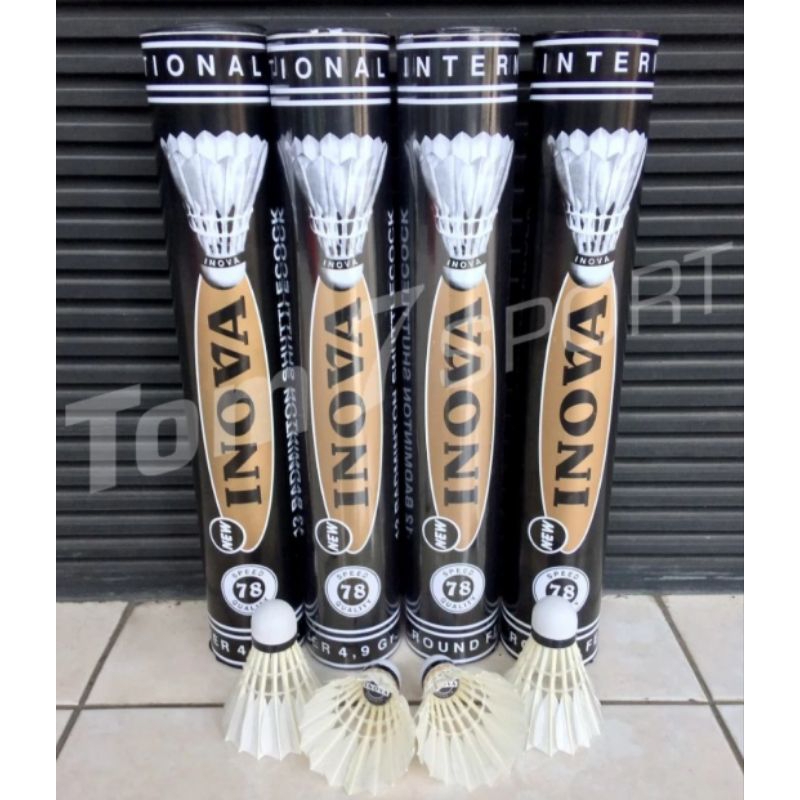 Jual Shuttlecock Original INOVA HITAM / BLACK (Kok PB Djarum ...