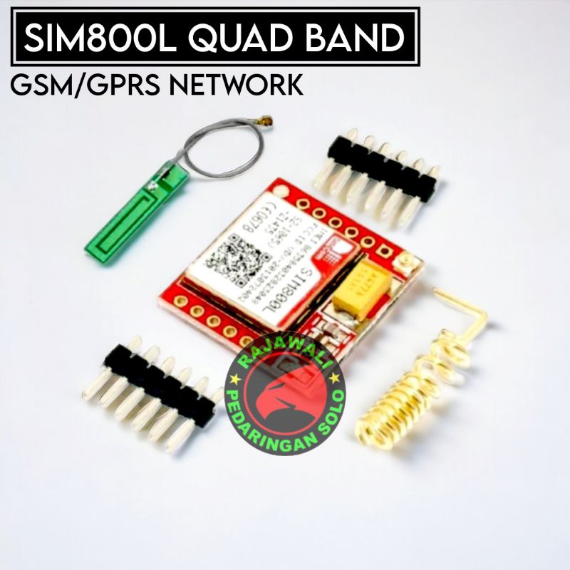 Jual MODUL SIM800L GSM GPRS ANTENA QUAD BAND SIM 800L | Shopee Indonesia