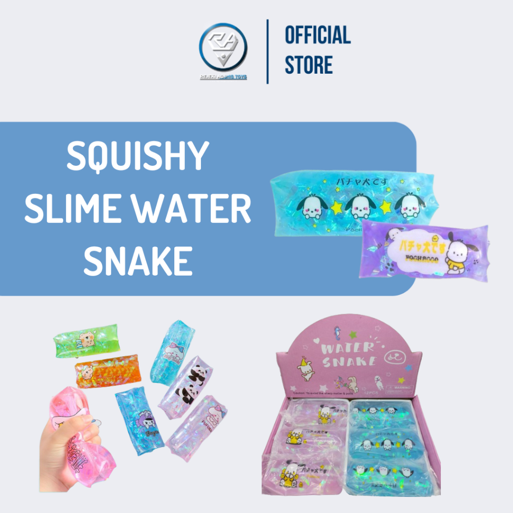 Jual Viral Catch The Monster Water Snake Jelly Monster Air Mainan